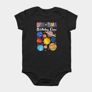 Grandma Birthday Crew Baby Bodysuit